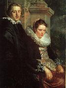 Jacob Jordaens A Young Married Couple oil painting on canvas